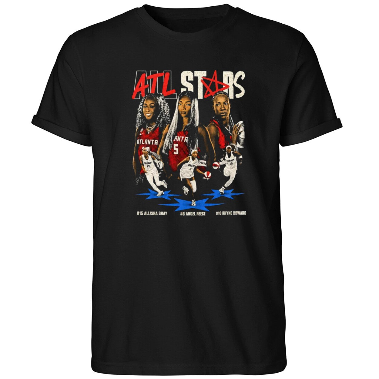 2026 ATL Stars Allisha Gray Angel Reese Rhyne Howard Shirt