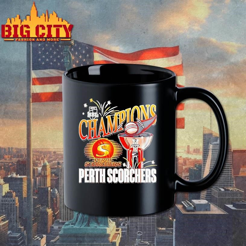 2026 Big Bash League Champions Trophy Perth Scorchers Shirt