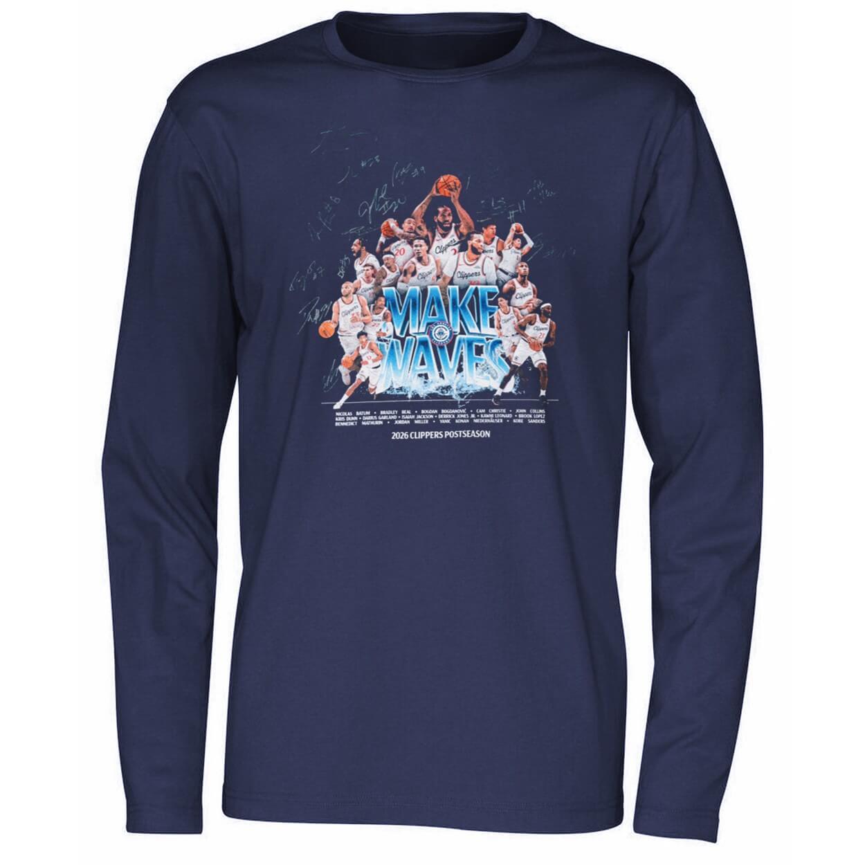 2026 Clippers Postseason Wake Wakes Signature Shirt