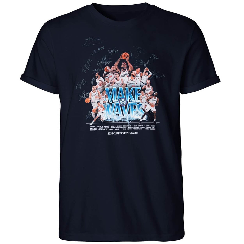 2026 Clippers Postseason Wake Wakes Signature Shirt