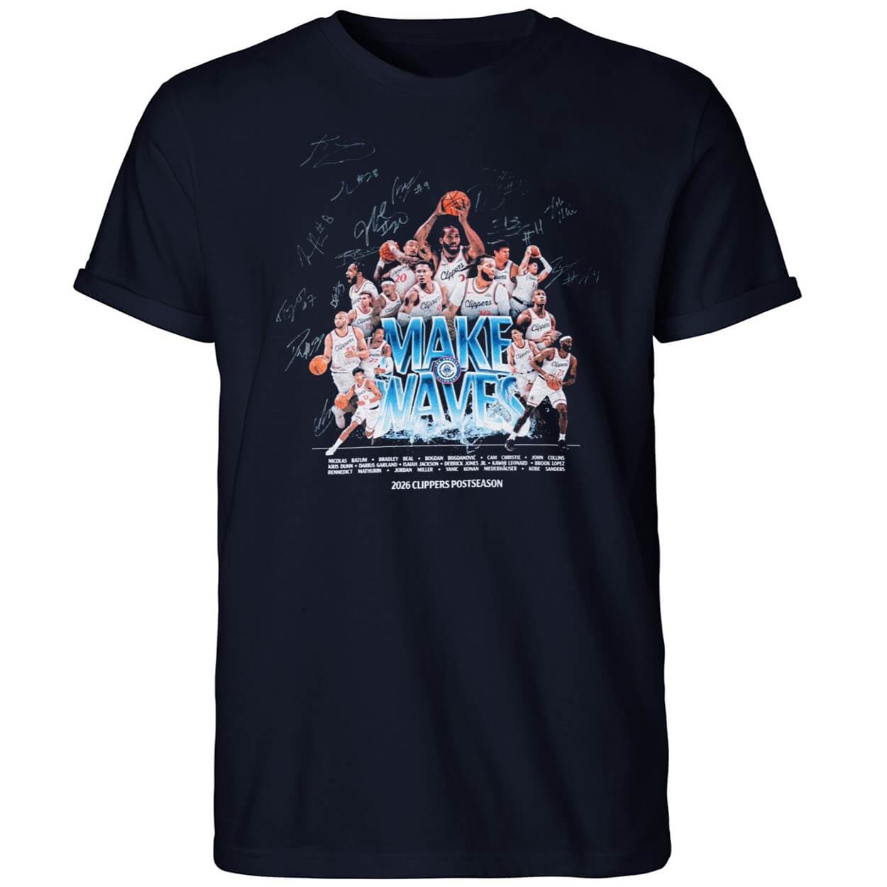 2026 Clippers Postseason Wake Wakes Signature Shirt