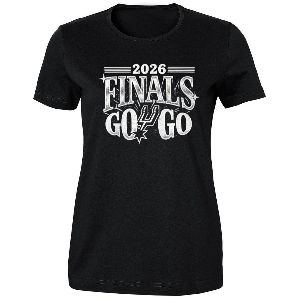 2026 Finals Go Go San Antonio Spurs Give Away Shirt
