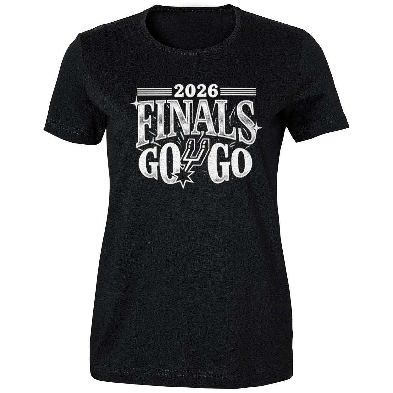 2026 Finals Go Go San Antonio Spurs Give Away Shirt