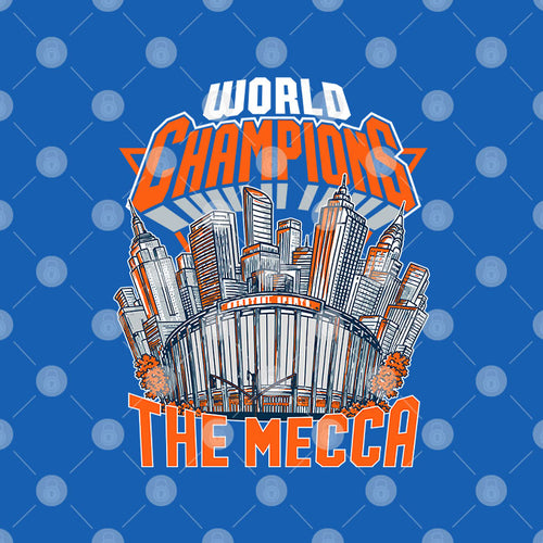 2026 Knicks World Champions The Mecca T Shirt