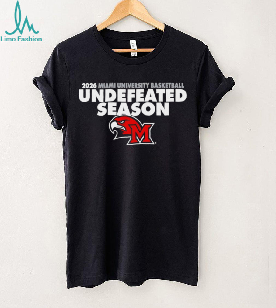 2026 Miami University Basketball Undefeated Season Commemorative T Shirt
