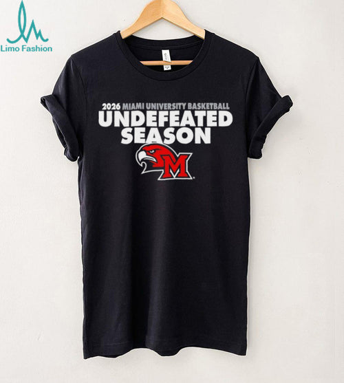 2026 Miami University Basketball Undefeated Season Commemorative T Shirt
