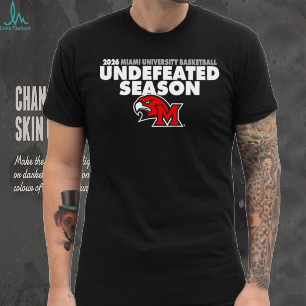 2026 Miami University Basketball Undefeated Season Commemorative T Shirt