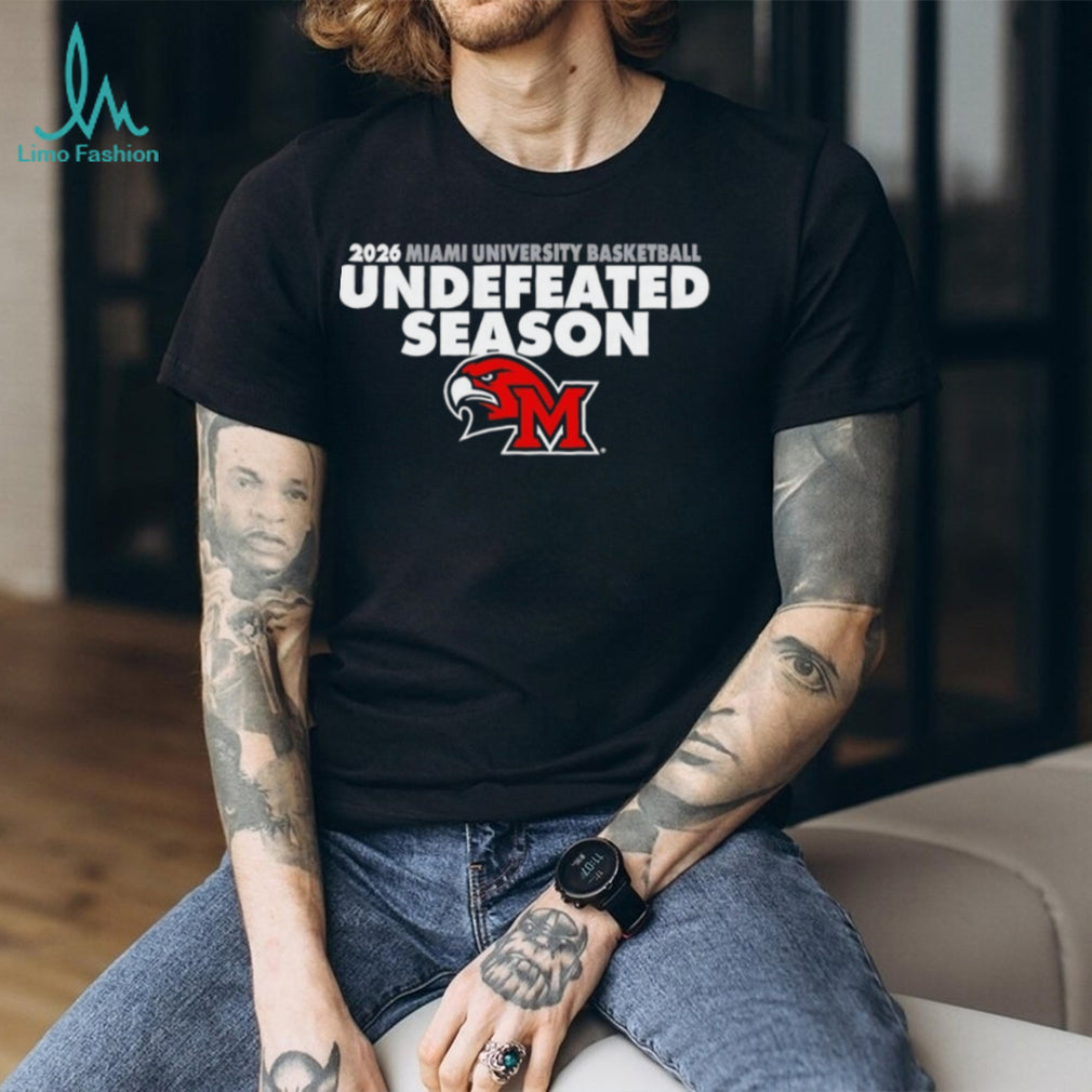 2026 Miami University Basketball Undefeated Season Commemorative T Shirt