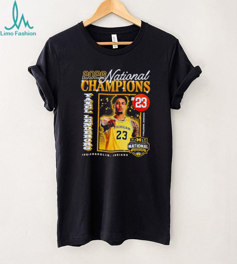2026 Michigan Men’s Basketball National Champions T Shirt #23