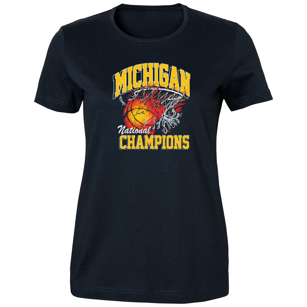 2026 Michigan National Champions Flame Shirt