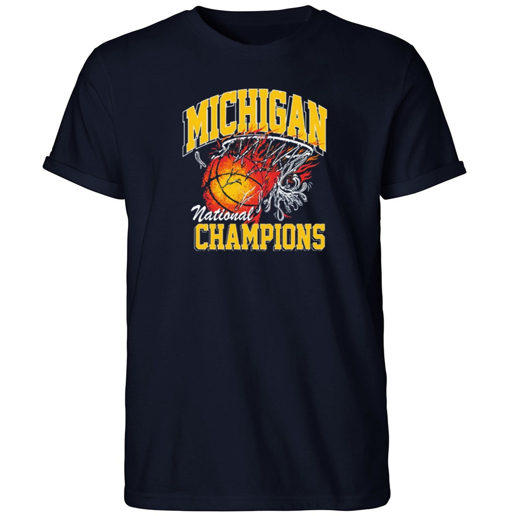 2026 Michigan National Champions Flame Shirt