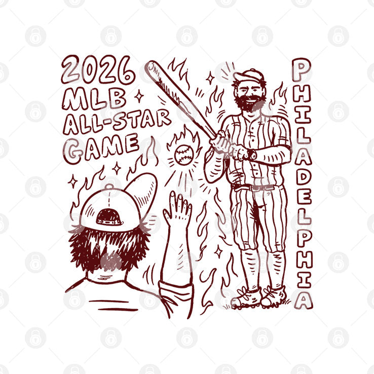 2026 Philadelphia Baseball All Star Game T Shirt