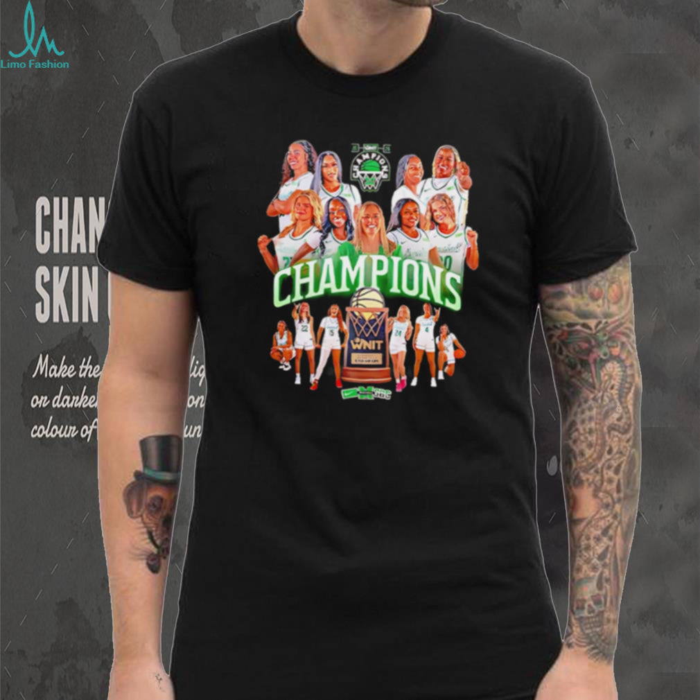 2026 WNIT Women’s Basketball Champions Team Roster Graphic T Shirt