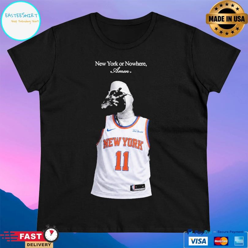 2026 Nba Finals Game Knicks Nun New York Or Nowhere Amen Shirt
