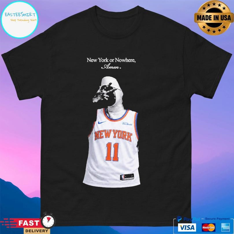 2026 Nba Finals Game Knicks Nun New York Or Nowhere Amen Shirt