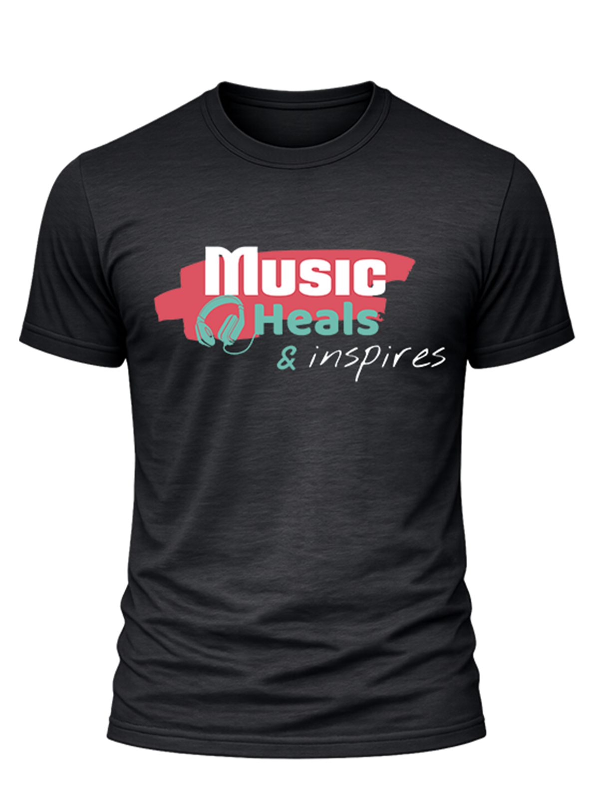Music Heals Tee — Inspirational Music Lover T-Shirt