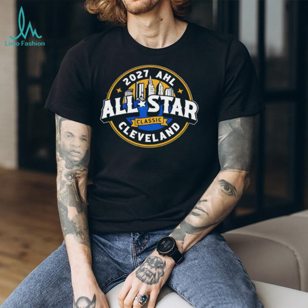 2027 AHL All Star Classic Cleveland Hockey Commemorative T Shirt