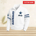 Dallas Custom Name Stand Collar Sweatshirt
