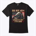 250 Years Big Boy 4014 Train US Flag T Shirt