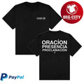 2819 Oración Presencia Proclamación Two Sided Shirt