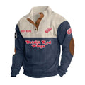 Detroiit Red Wings Personalized Name Corduroy Stand Collar Sweatshirt