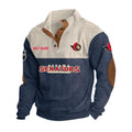 Ottawa Senators Personalized Name Corduroy Stand Collar Sweatshirt