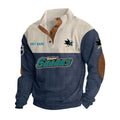 San-Jose Sharks Personalized Name Corduroy Stand Collar Sweatshirt