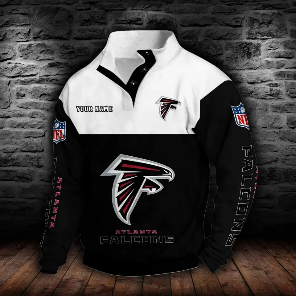 Atlanta Falcons Stand Collar Sweatshirt