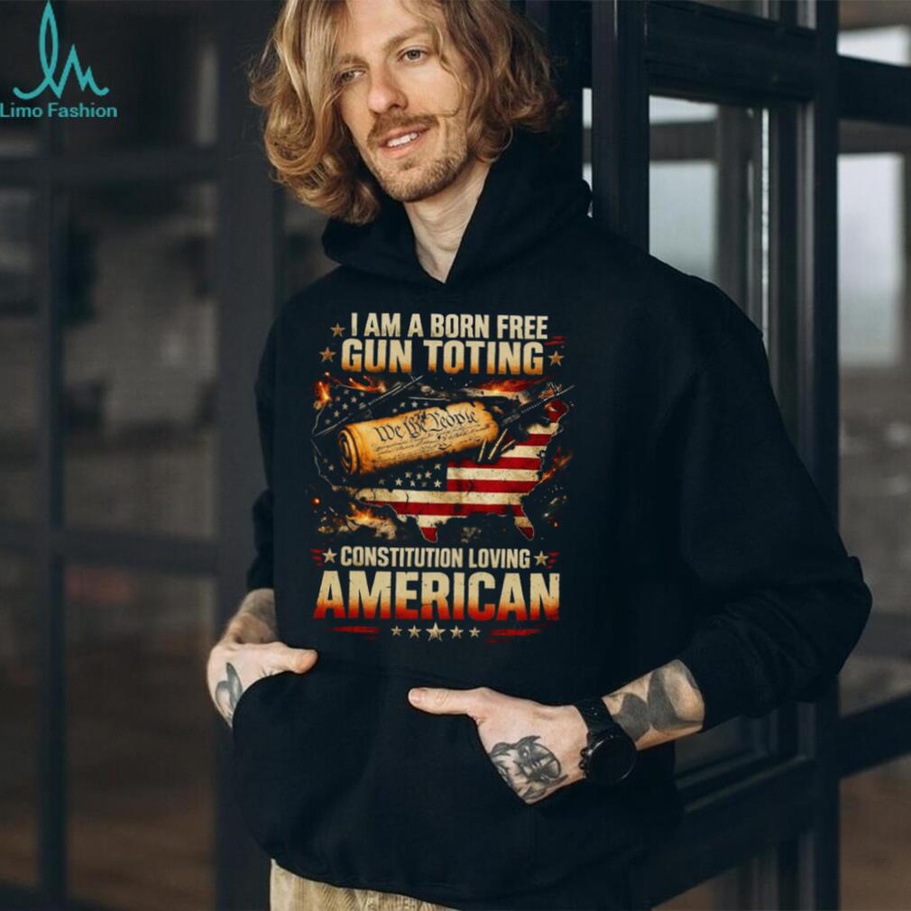 2nd Amendment Constitution Loving American Patriotic T Shirt