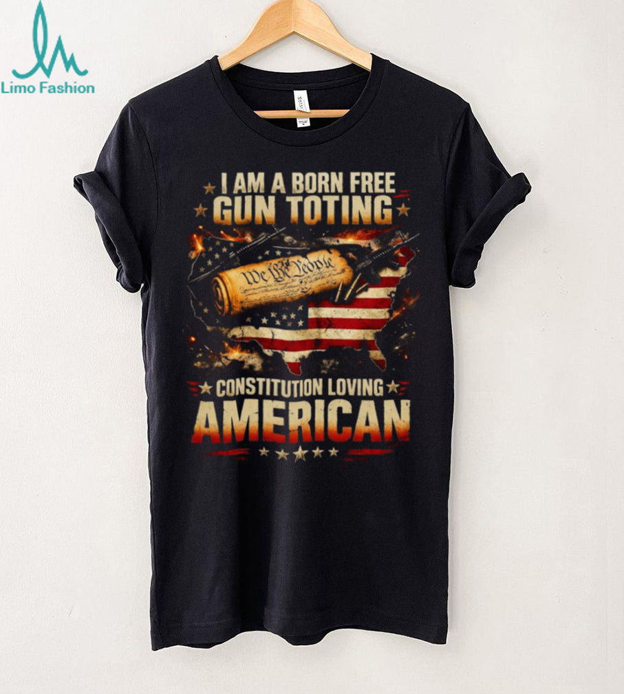 2nd Amendment Constitution Loving American Patriotic T Shirt