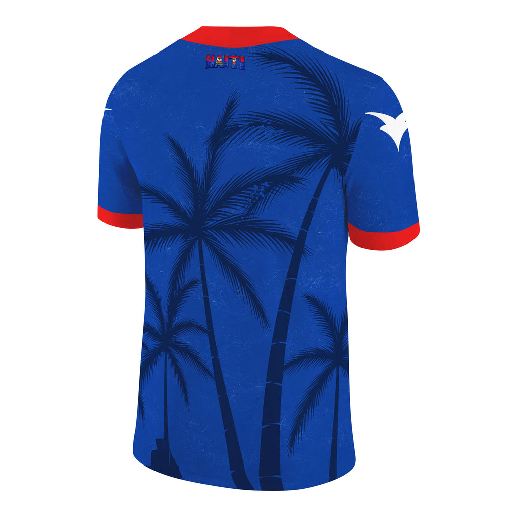 Haiti Football Jersey 2026 World Cup Fan Blue Soccer Football Jersey