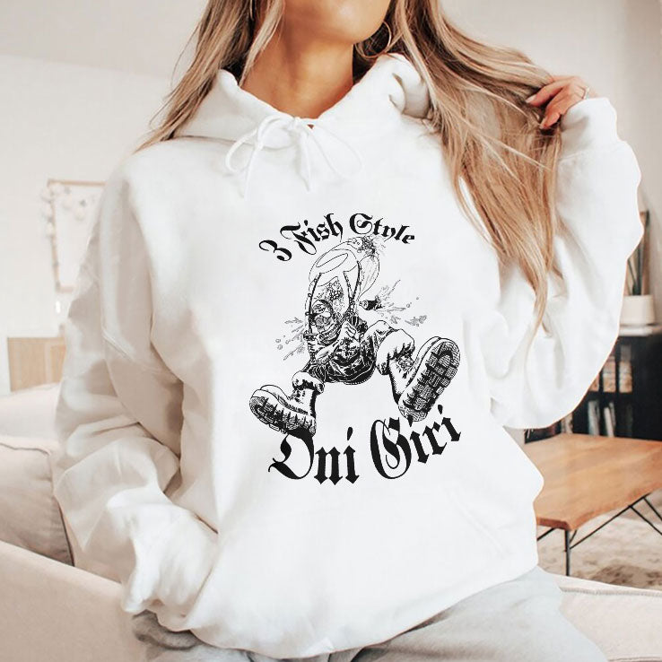 3 Fish Style Oni Giri Shirt