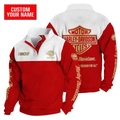 Haarleyy Davidson 1903 Motor Styles Stand Collar Sweatshirt With Custom Name
