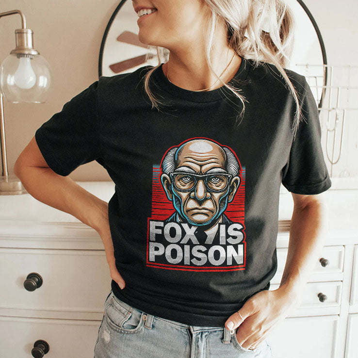 Rupert Murdoch Fox Is Poison T Shirt