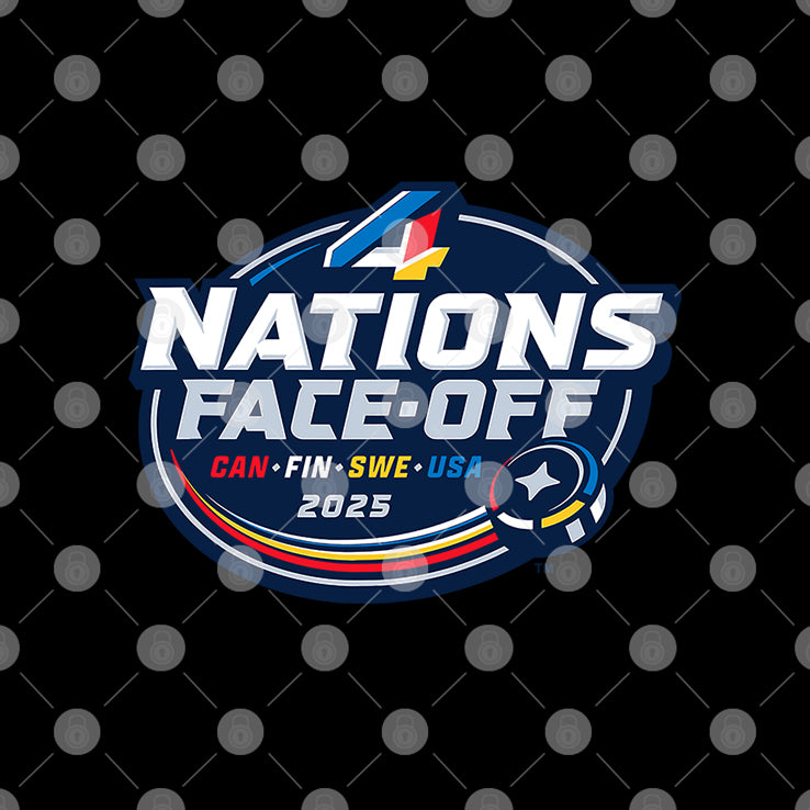 4 Nations Face-Off CAN FIN SWE USA 2025 T Shirt