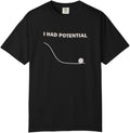 Project Hail Mary Grace Shirt, I Had Potential Tee, Funny Sci Fi Book Graphic T Shirt Multi
