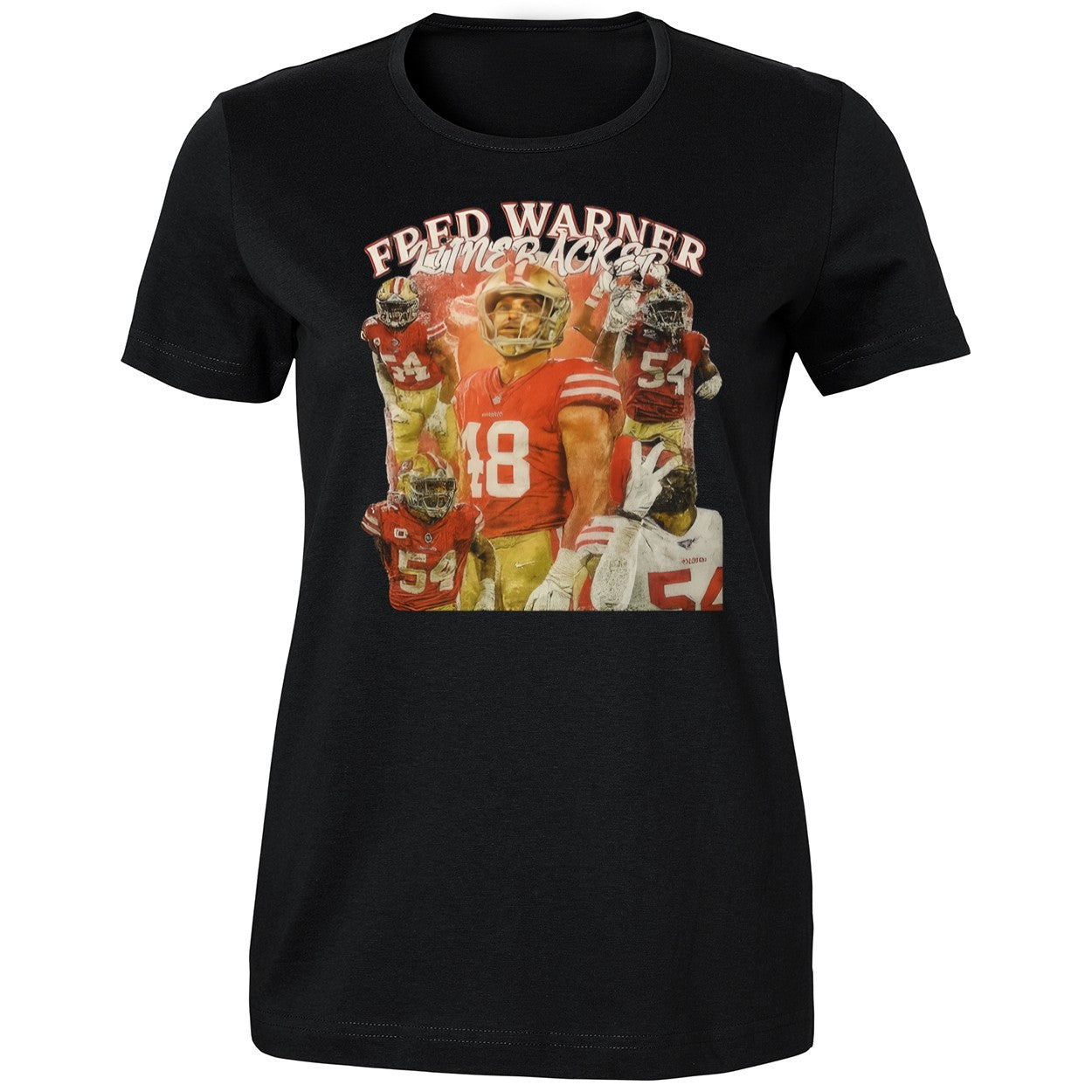 49ers With Fpfd Warner Linebacker Shirt