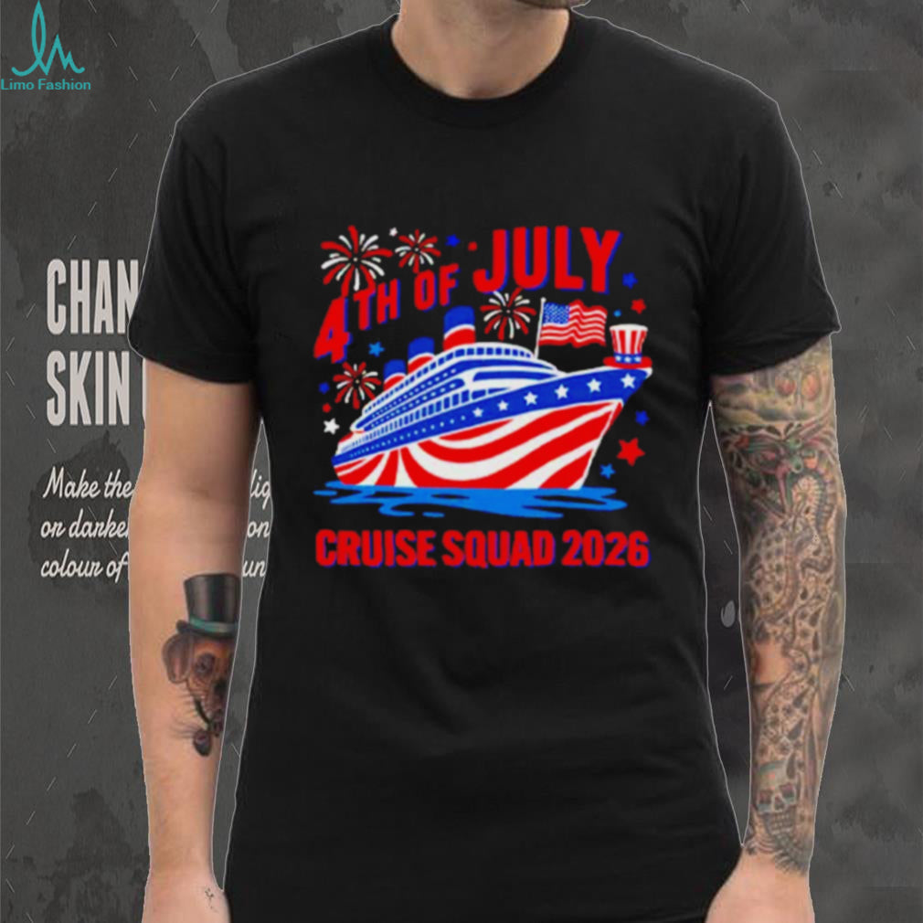 4th Of July Cruise Squad 2026 shirt