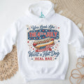 4th of July Patriotic Hot Dog Funny Quote Independence Day Shirt