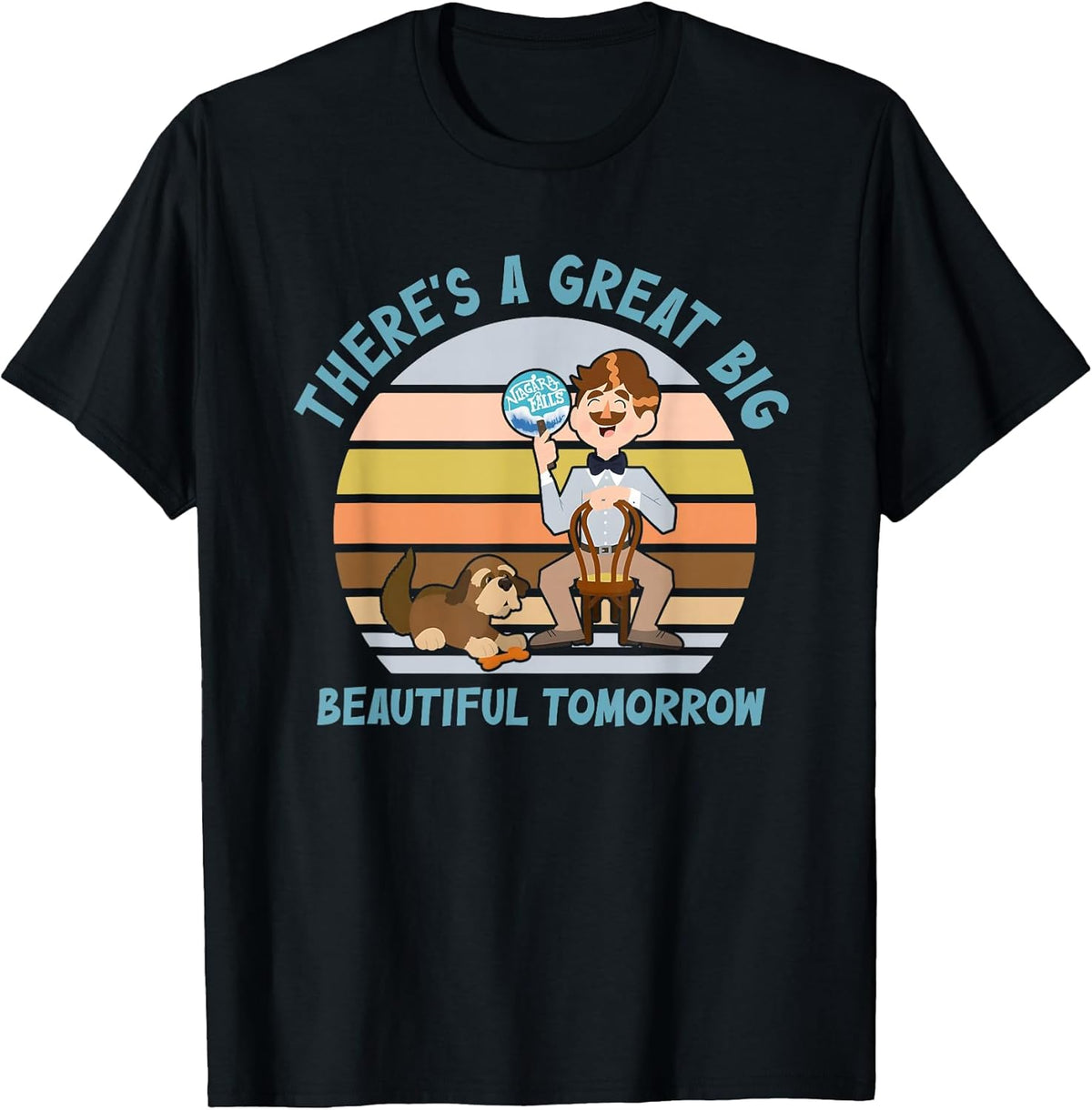 There's A Great Big Beautiful Tomorrow Inspirational Quotes T-Shirt