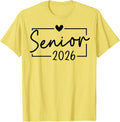 Class of 2026 Senior 2026 Back to School Graduation 2026 T-Shirt