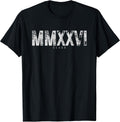 Class of 2026 MMXXVI Graduation Vintage Senior 2026 College T-Shirt