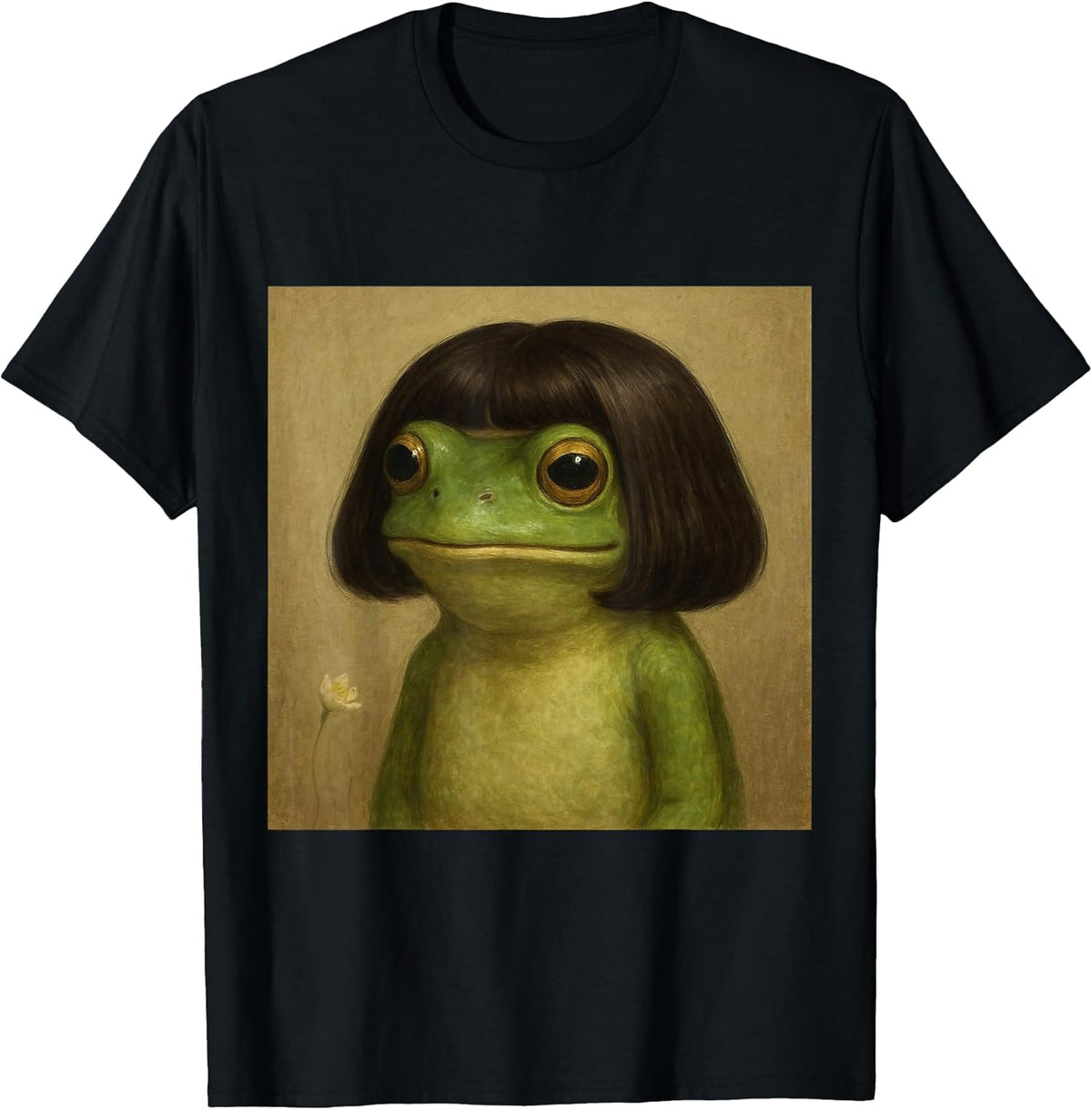 Funny Frog Bob Haircut Meme for Men Women Kids T-Shirt