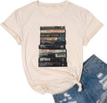 Women Vintage Rock Band Shirts Country Music Shirts Graphic Tees Concert Outfit Short Sleeve Tops