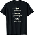 Inspirational Sayings, Positive Quotes & Affirmations T-Shirt