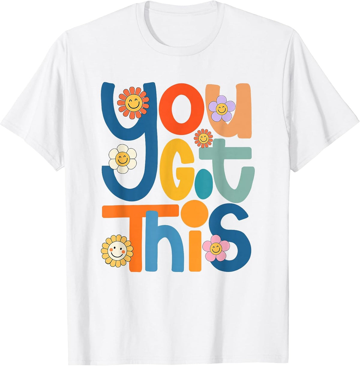 State Testing Day Motivational Teacher Groovy You Got This T-Shirt