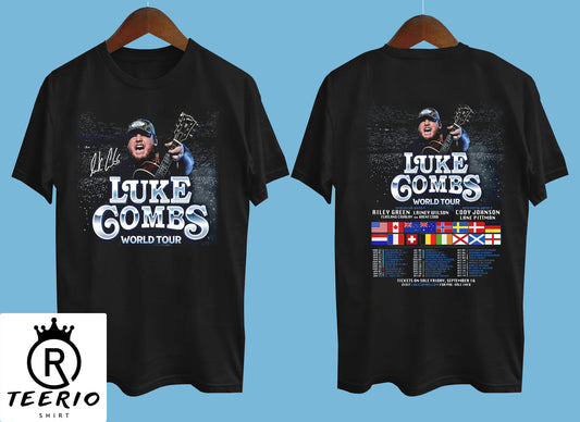 L.uk.e C.ombs 2023 World Tour Stadium in 2023 Shirt