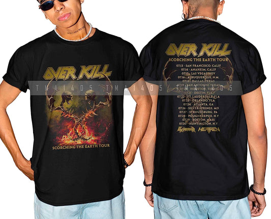 Overk ill Shirt Overk ill Scorched Shirt