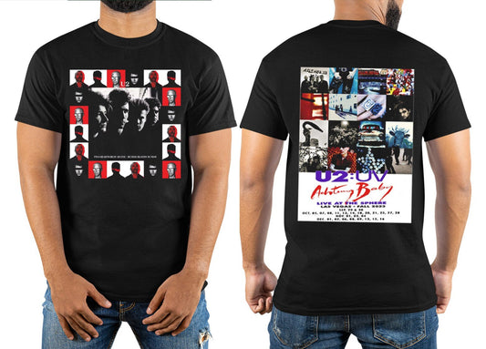 Tour 2023 U2 Band Unisex Shirt, Achtung Baby Live At Sphere Shirt