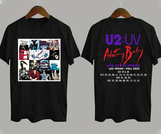 U2 Rock Band Tour 2023 T-Shirt, U2 Tour Shirt, Great Gift For Fan Shirt